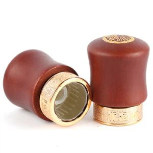 Yog'och vino shishasi qopqog'i